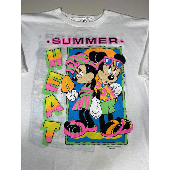 Vintage Disney Summer Heat and Sweet T-Shirt NWT Medium - Picture 3 of 9